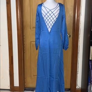 NWT button down maxi dress by Free People